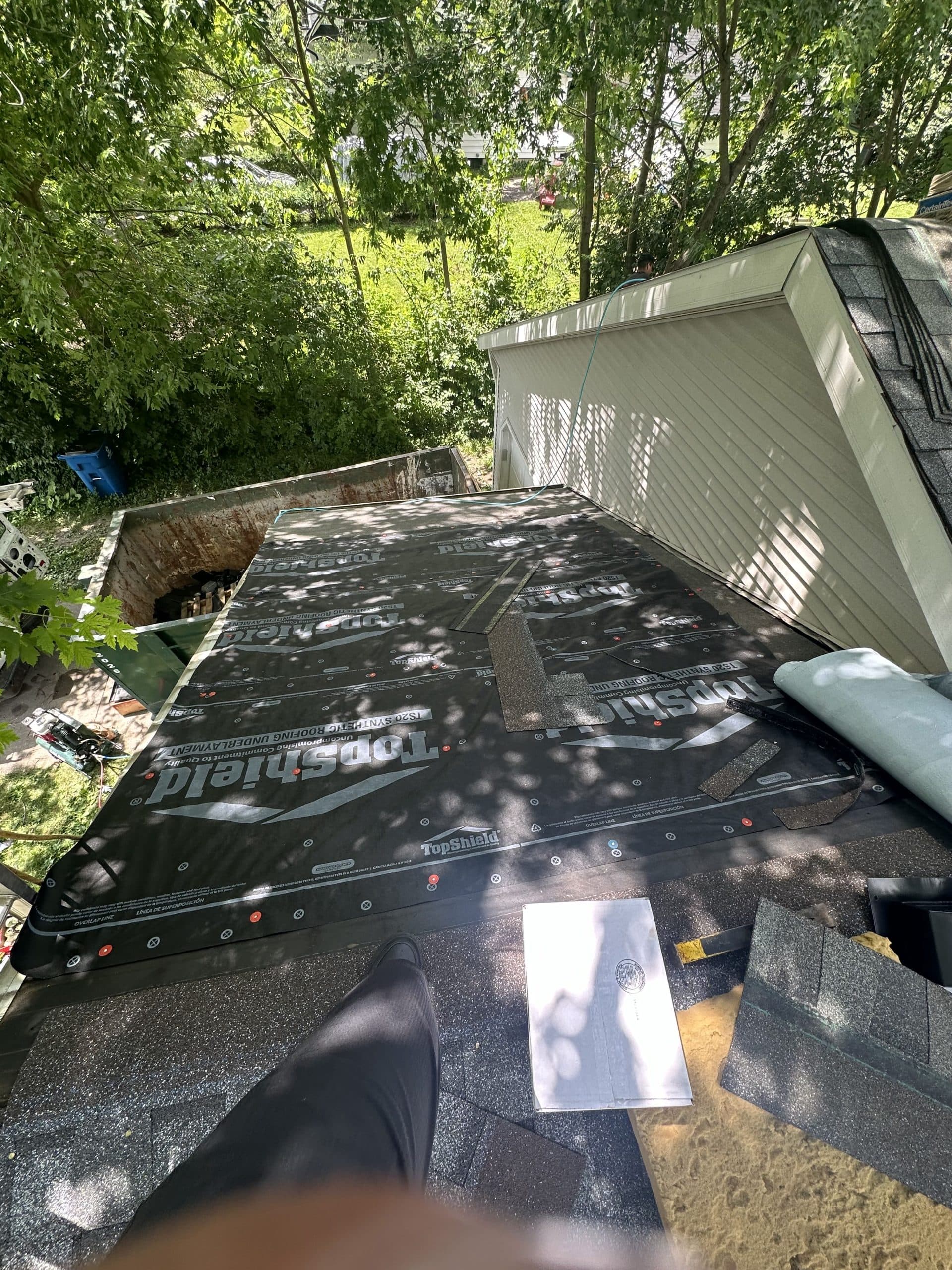 Pantheon Roofing Solutions completed project in Champaign-Urbana